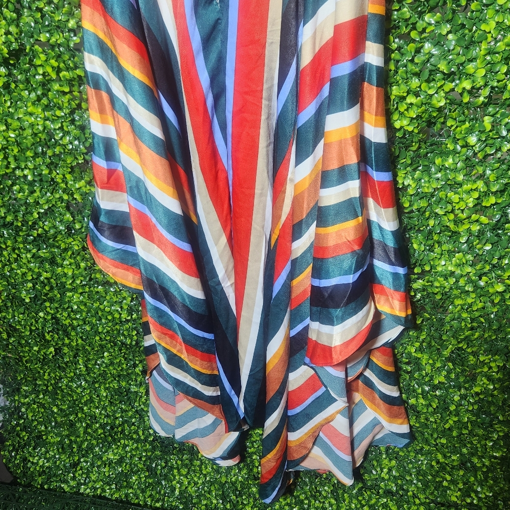 SOLD Multicolor Striped High-Low Dress by Lulus Size Small - Picture 9 of 10